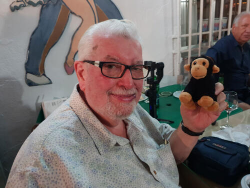 Dean´s Dad & Kevin the Monkey